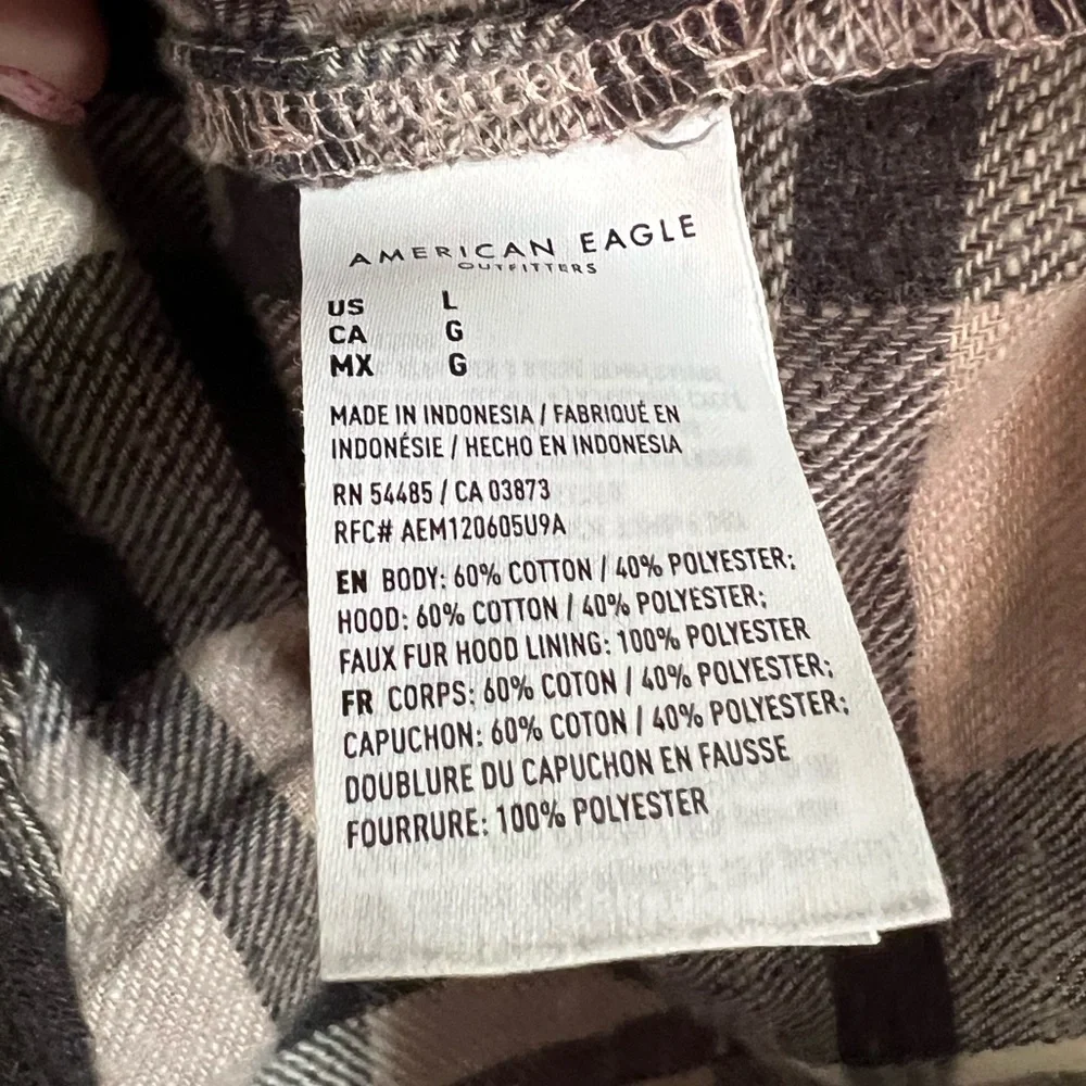 American Eagle flannel shirt - Picture 5 of 5